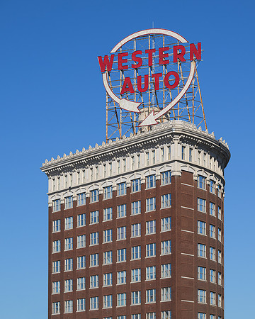Western Auto sign