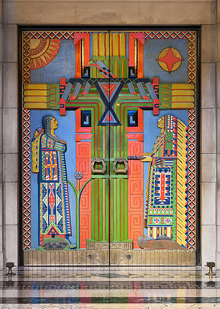 Native American door