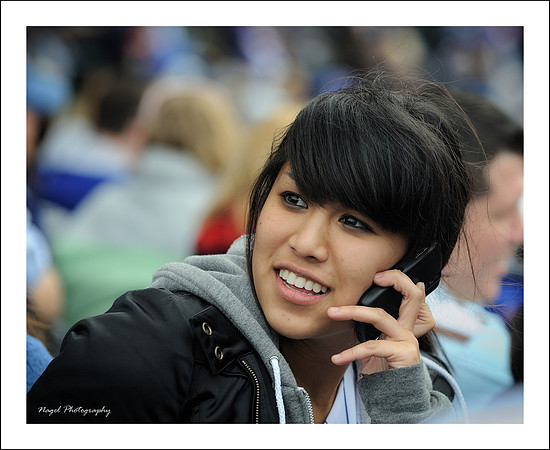 Cell phone fan