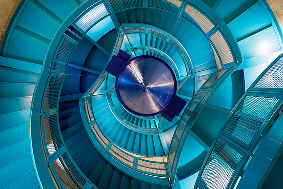 Library staircase