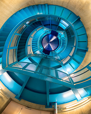 Library staircase