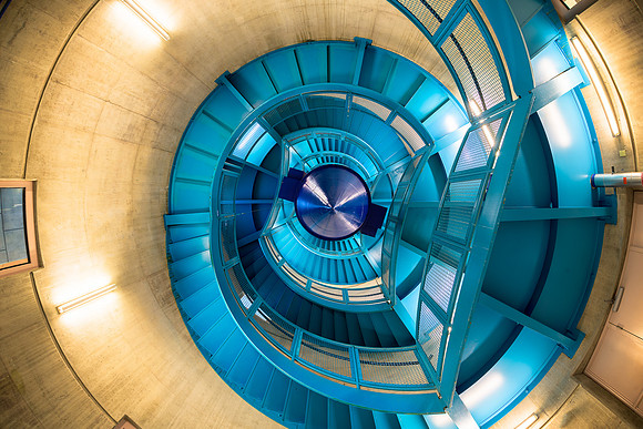 Library staircase