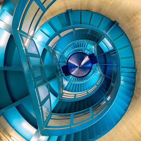 Library staircase