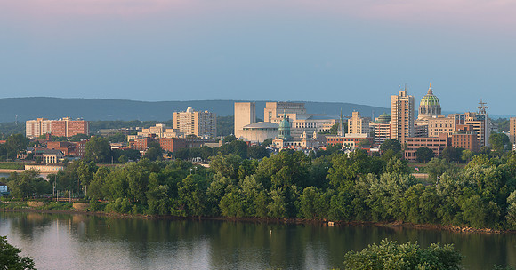 Harrisburg skyline