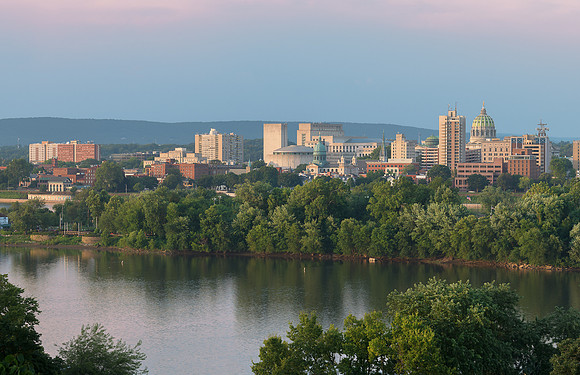 Harrisburg skyline