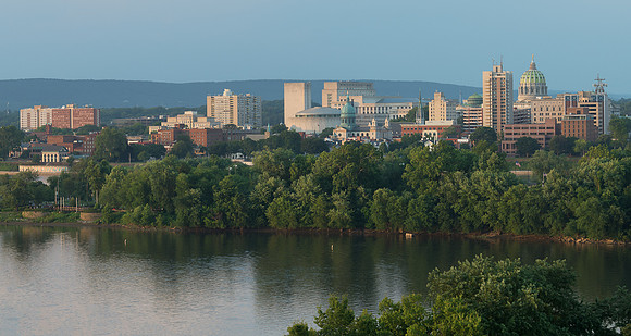 Harrisburg skyline