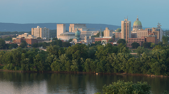 Harrisburg skyline
