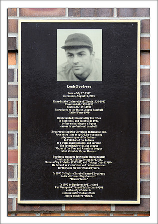 Lou Boudreau plaque