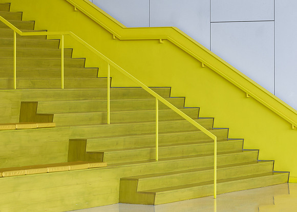 Yellow stairs