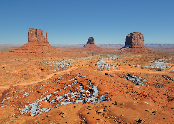 West, East & Merrick Buttes