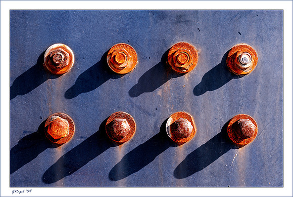 Eight bolts