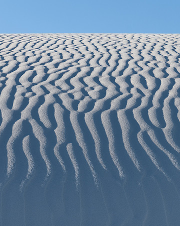 Endless sand ripples