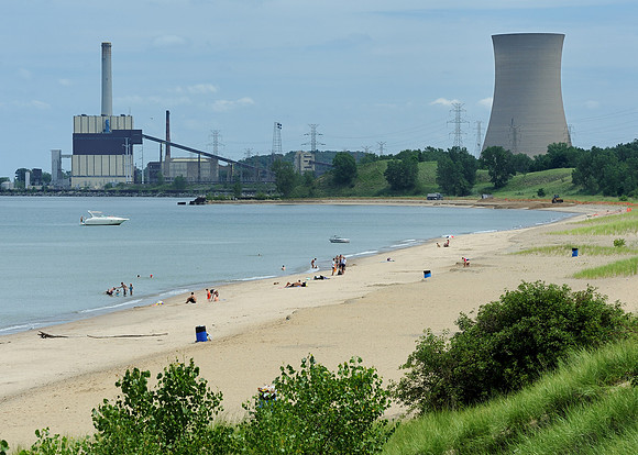 NIPSCO power plant & cooling tower