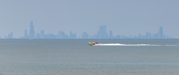 Cruising by the skyline