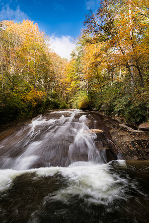 Sliding Rock Waterfall