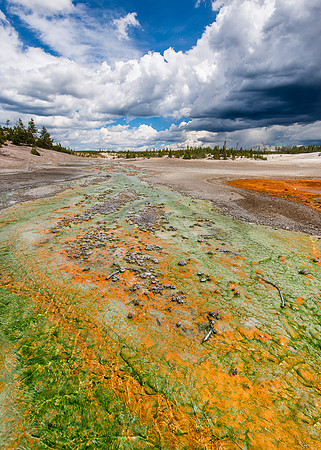 Crazy colors of Yellowstone