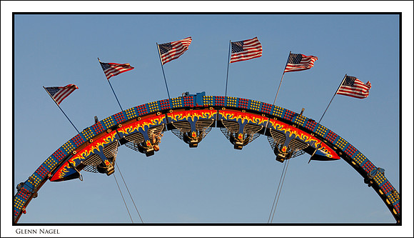 Underneath the flags II