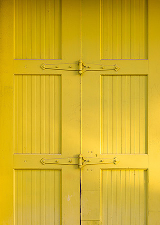 Yellow doors