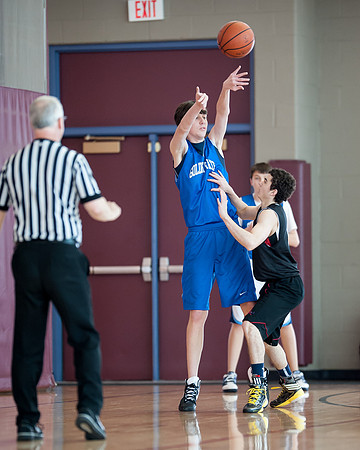 OYA basketball playoff action