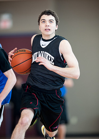 OYA basketball playoff action