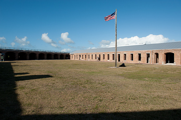 Rows of cannons