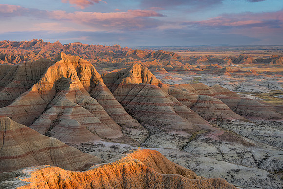 Badlands Sunset