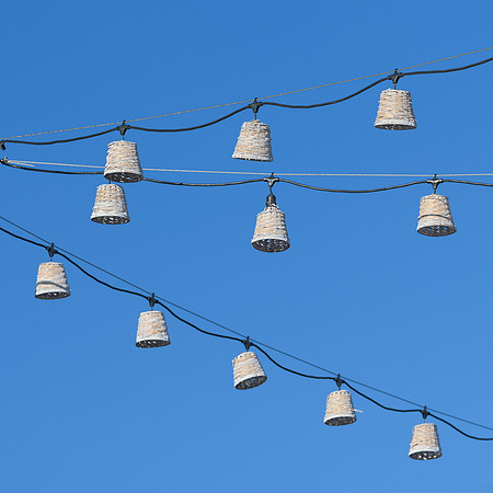Hanging lanterns