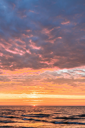 Lake Michigan sunset