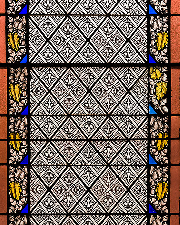 Stained glass window