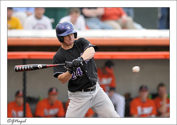 Mike Kalina homers on this pitch