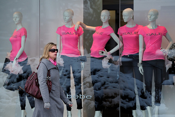 Mall shopper