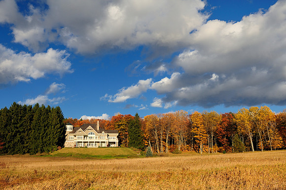 Autumn mansion