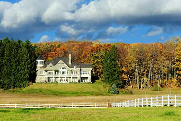 Autumn mansion