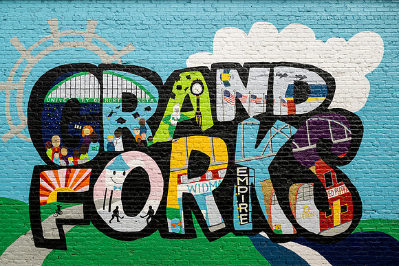 Grand Forks mural