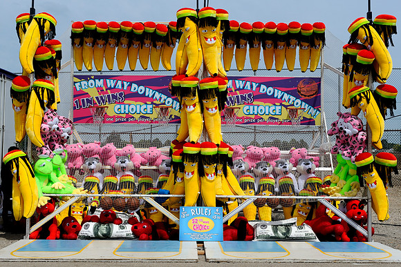 Carnival prize display