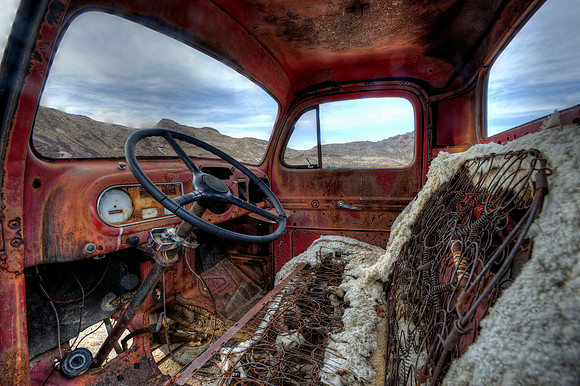 Truck interior