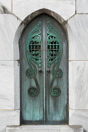 Mausoleum doors