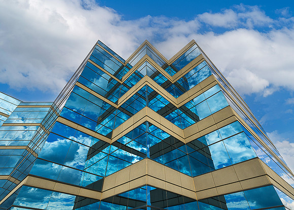 Blue Building