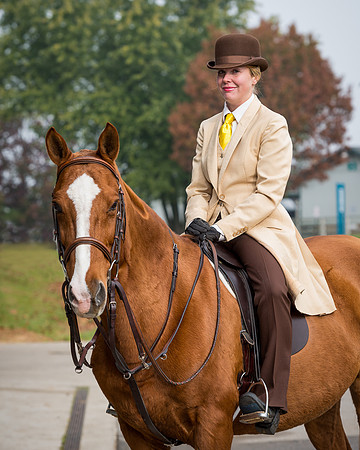 Woman on horse