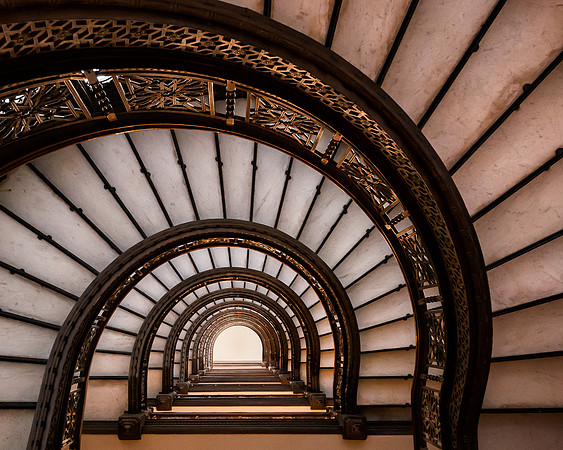 Oriel staircase