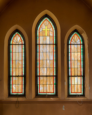 Stained glass windows