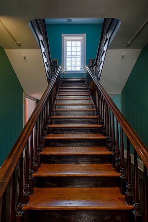 Staircase to window