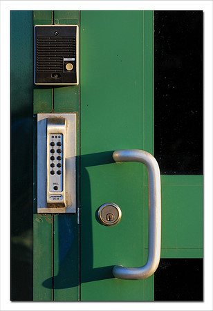 Green entrance