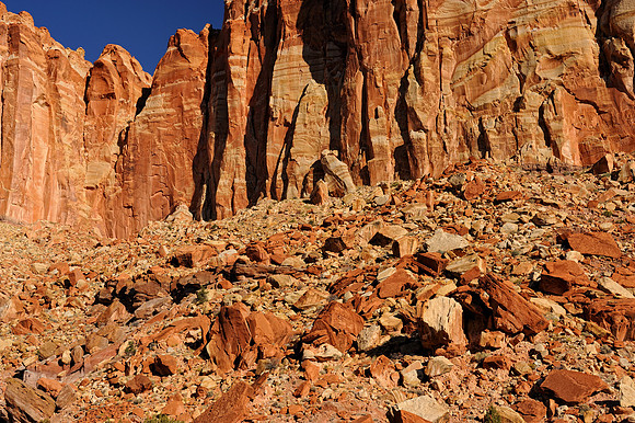 Piles of rocks