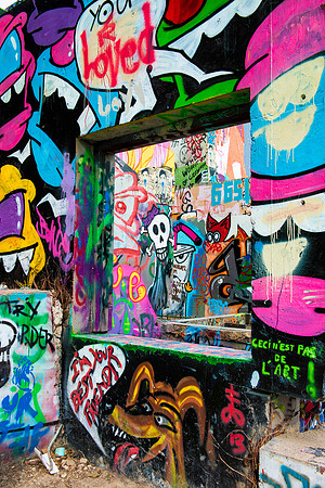 Graffiti window