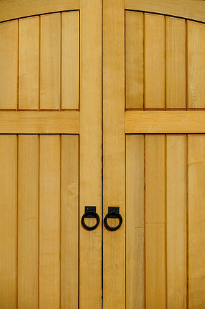 Wooden door