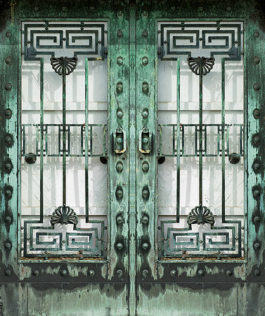 Mausoleum doors