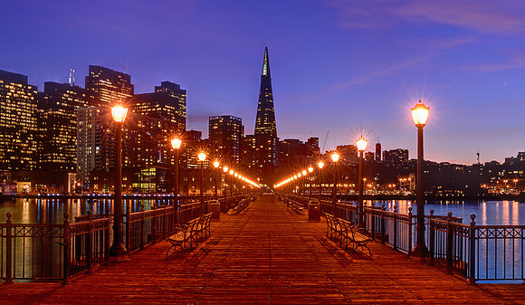 Transamerica Pyramid from Pier 7