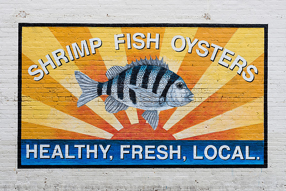 Shrimp, Fish, Oysters