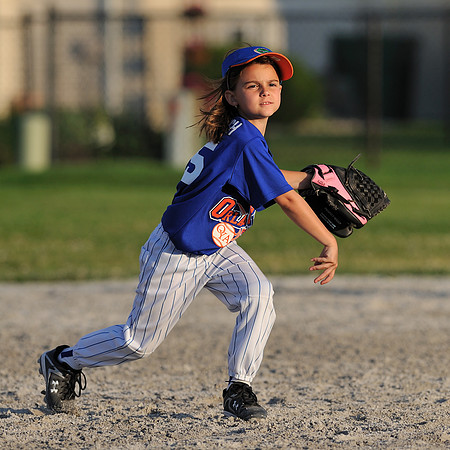 OYA Petites softball game